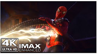 All Tobey Spider Man Fight Scenes IMAX 4K | No Way Home