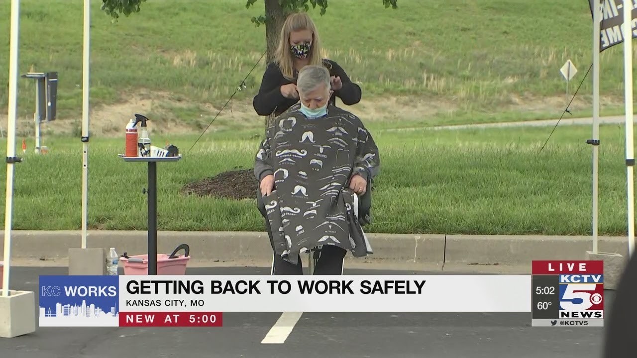 Kansas City hair salons start to reopen Wednesday YouTube