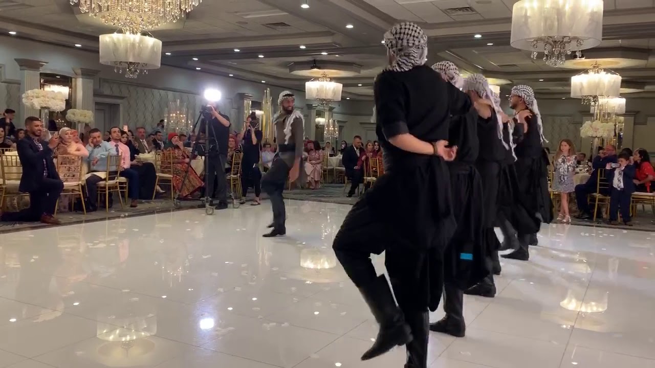 Mawtani Dabke Group - Palestinian Wedding in Dearborn.