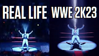 Triple H Famous 2002 Return Recreated in WWE 2K23