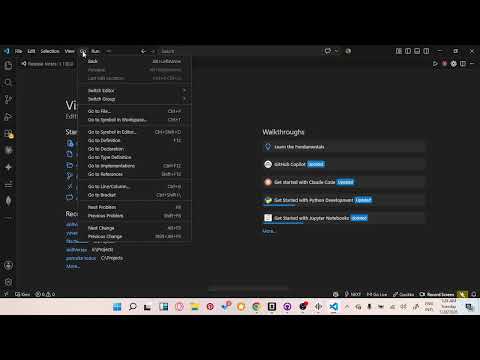 Navigating Vs Code