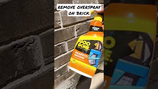 remove overspray from brick with THIS wrought iron fence painting tips shorts painting diy