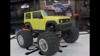 Радиоуправляемая модель Suzuki Jimny в масштабе 1:12