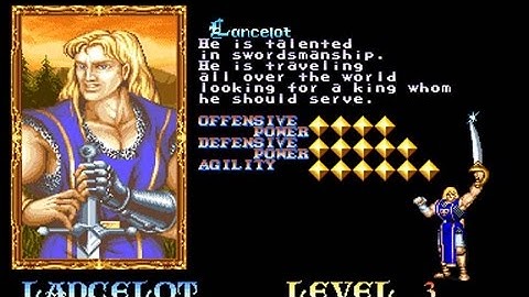Knights Of The Round (Arcade/Capcom/1991 Lancelot) [HD]