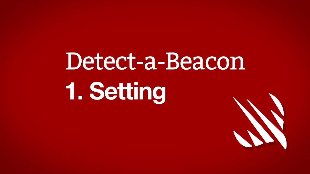 Setting up DetectaBeacon, part 1 YouTube