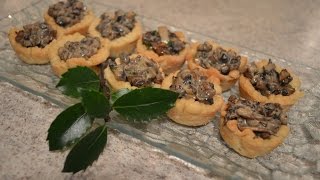 How to Bake Creamy Mushroom Tartlets: Cooking with Kimberly