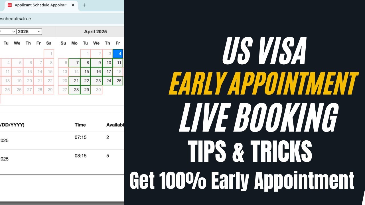 How To Get An Early USA Visa Appointment FAST US Visa Appointment how-to-get-an-early-usa-visa-appointment-fast-us-visa-appointment