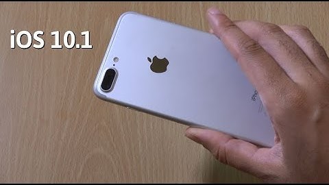 iPhone 7 Plus iOS 10.1 Beta 1 & Bokeh Camera  - Review!