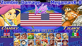 Super Street Fighter II X: Grand Master Challenge - Zombie_Damage