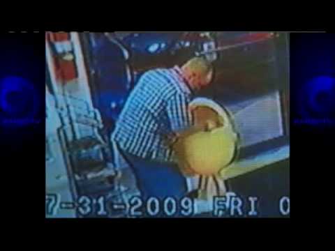 Man Steals Giant M&M Candy Display