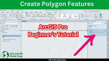 Create polygon features in ArcGIS Pro | ArcGIS Pro Beginners