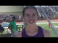 Interview: Anne Forsyth, 2018 MHSAA T&F Finals Division 1 Girls 3200M Champion