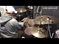 ZOOM iQ7 vs iphone8 record drums sound test