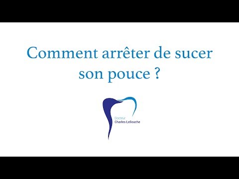 Vidéo: Sucer Le Pouce Chez L'adulte: Causes, Effets Secondaires Et Comment Arrêter