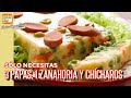 Deliciosa receta con sólo 3 papas, 1 zanahoria y chícharos ¡Sin horno! - Cocina Vegan Fácil