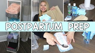 POSTPARTUM PREP | RECOVERY KIT & DIY PADSICLES