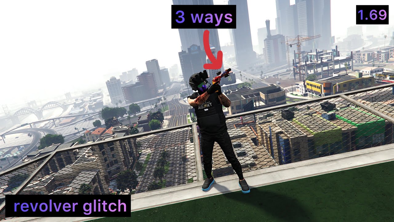 3 ways how to do revolver glitch 1.69 / GTA Online - YouTube