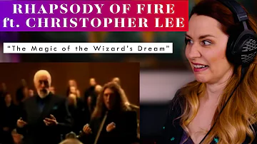 Rhapsody of Fire ft Christopher Lee Vocal ANALYSIS. Let's hear some Sarumon heavy metal!