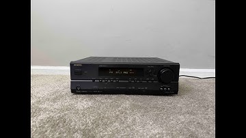 How to Factory Reset Onkyo TX-SR504 7.1 Home Theater Surround Receiver