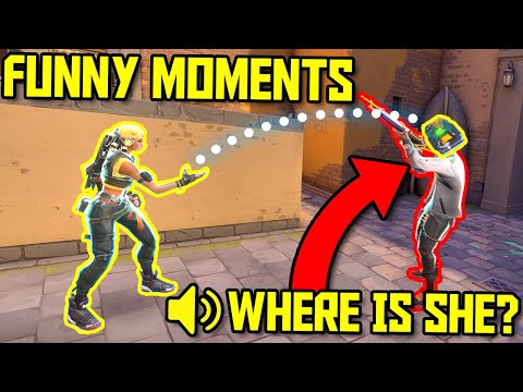FUNNIEST MOMENTS IN VALORANT #28