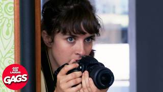 She Caught Boyfriend Cheating | Just For Laughs Gags