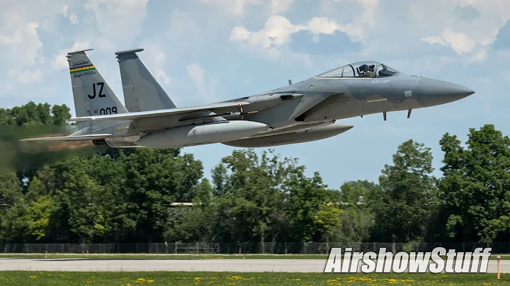 Military and Warbird Departures - EAA AirVenture Oshkosh 2018