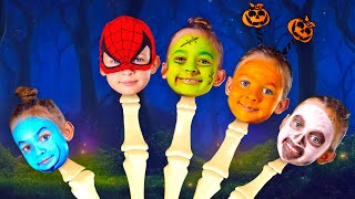 Finger Family Halloween - Kids Show with Maya and Mary