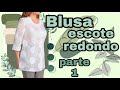 BLUSA CON BOTONES PASO A PASO  (PARTE 1) BLOUSE WITH BUTTONS STEP BY STEP (PART 1)
