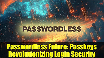 Passwordless Future: Passkeys Revolutionizing Login Security