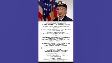 Grace Hopper – The Woman Who Taught Computers to Speak
