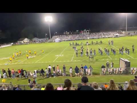 Ashford High School Marching Band 2021 halftime performance