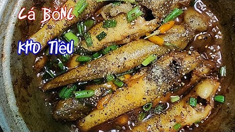 cá bóng kho tiêu  bữa ăn  ngày mưa#Nguyện võ vlog#