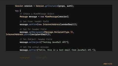 Building a Simple Email Client using SMTP in Java