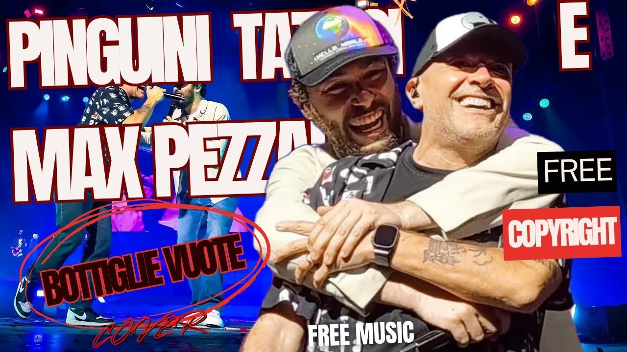 PINGUINI TATTICI NUCLEARI feat MAX PEZZALI, BOTTIGLIE VUOTE, MUSICA SENZA COPYRIGHT, #nocopyright PINGUINI TATTICI NUCLEARI feat MAX PEZZALI, BOTTIGLIE VUOTE, MUSICA SENZA COPYRIGHT, #nocopyright