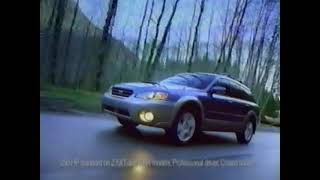 Subaru Outback 2004 Television Commercial