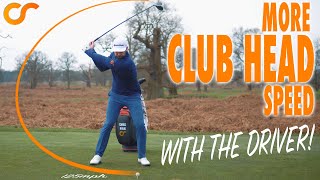 3 WAYS TO ADD CLUB HEAD SPEED WITH THE DRIVER