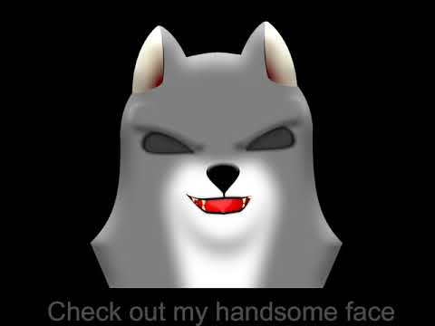 Talking wolf's head | Lip syncing practice | Synfig Animation