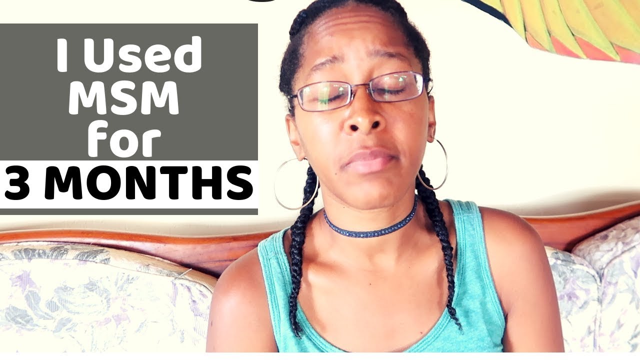 I Used MSM POWDER For 3 MONTHS and This Is What HAPPENED | Natural Hair
