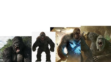King Kong 2005 vs kong 2017 vs kong 2021 vs kong 2024
