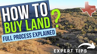 Buying Land in Texas! Full process and stepbystep guide of purchasing a Farm or Ranch.