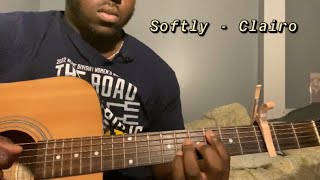 Softly - Clairo | Guitar Tutorial(How to Play softly)