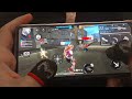 freestyle free fire.🇧🇷🇮🇶 2 finger custom hud free fire