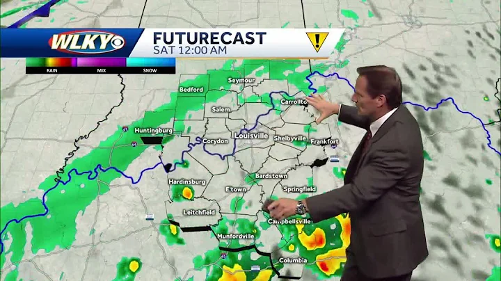 Clouds on the increase, rain Friday night