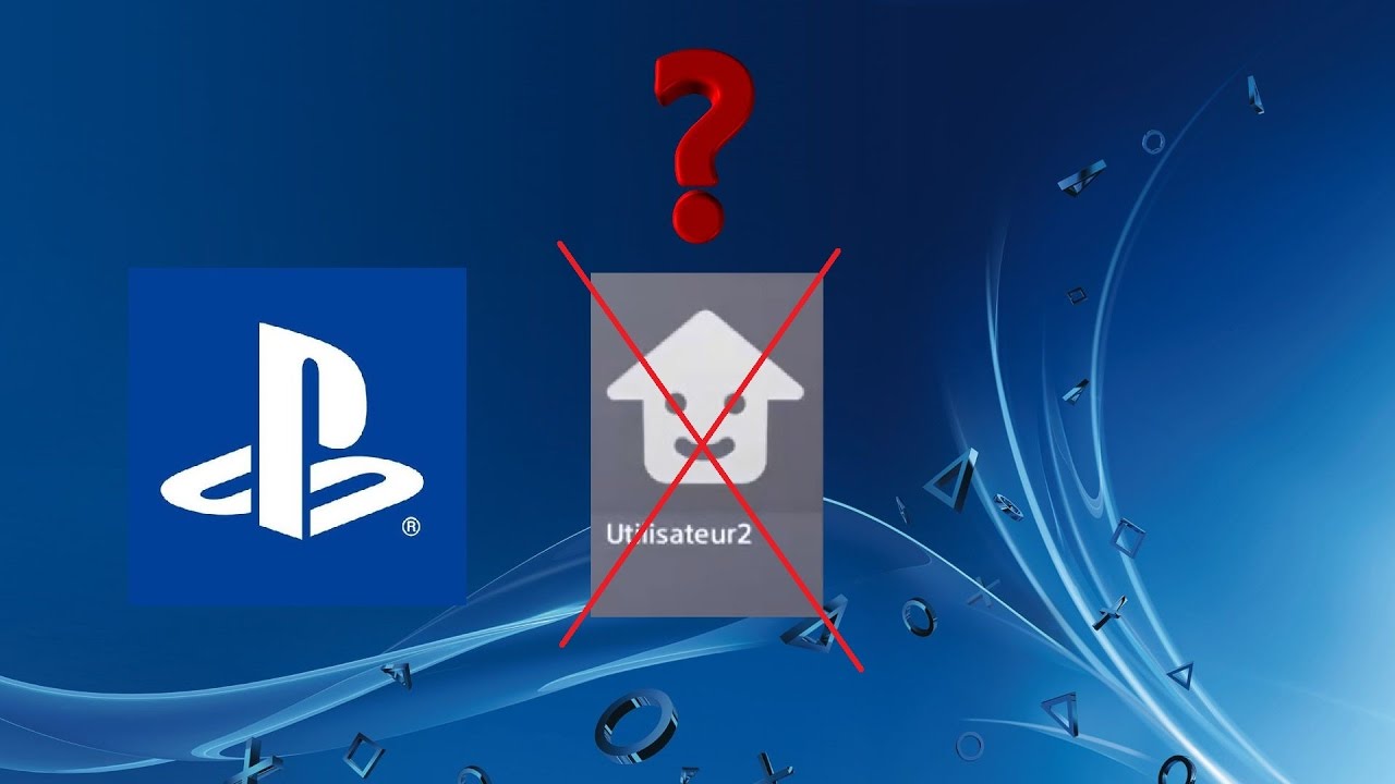 Comment suprimer un utilisateur sur sa PS4 - YouTube