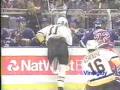 Rangers - Penguins scrum 3/24/96