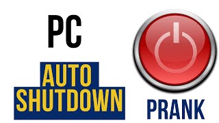 Auto Shutdown PC when Anyone start🤔--  PC PRANK😱 using NOTEPAD