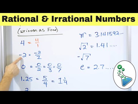 Video: Wat voor soort decimaal is een irrationeel getal geef een voorbeeld?
