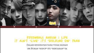 Stray Kids Maniac lirik terjemahan Indonesia color coded