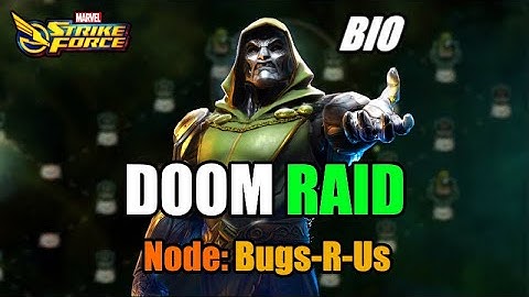 DOOM 1 (BIO) - NODE: BUGS-R-US (1 SHOT) | STEP BY STEP GUIDE | MARVEL STRIKE FORCE | MSF