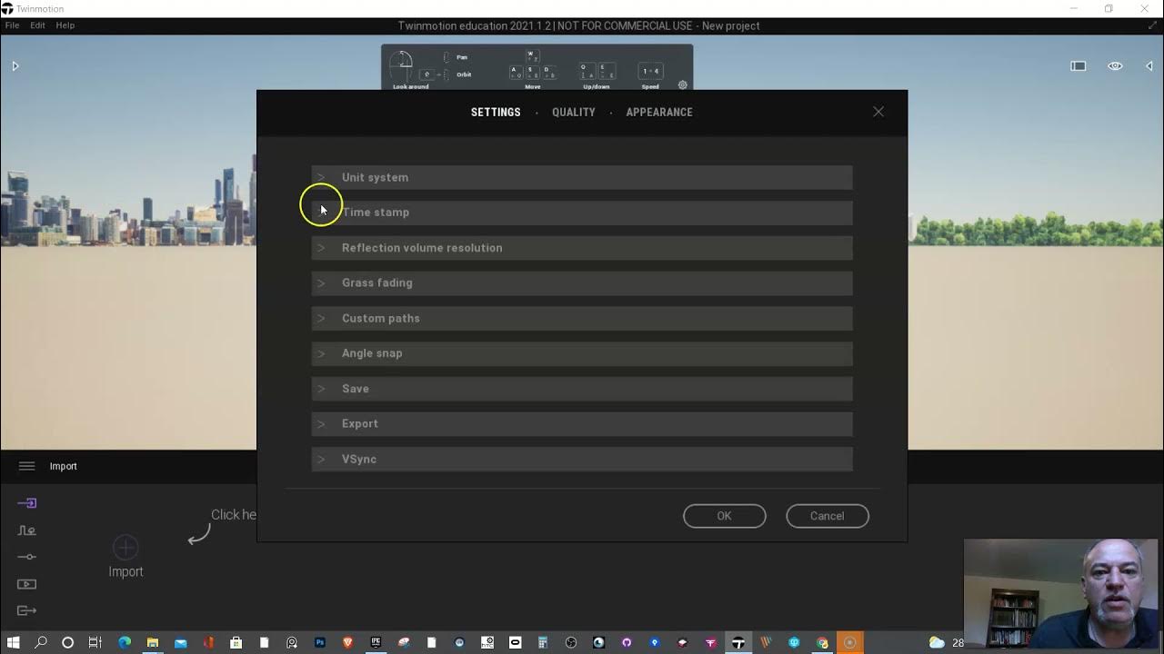 adjusting ao twinmotion